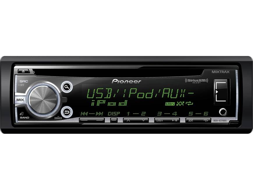Pioneer DEH-X3700S CD receiver at Crutchfield