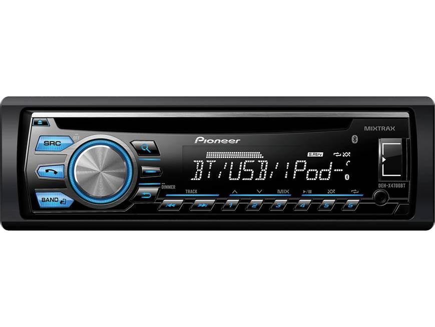Pioneer DEH-X4700BT (2014 Model) CD receiver at Crutchfield