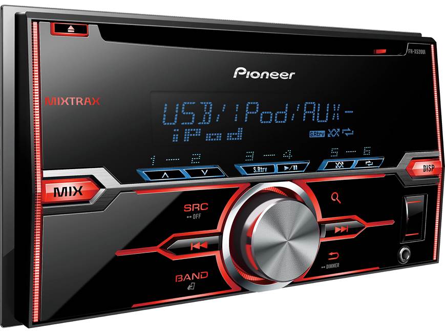 Pioneer FH-X520UI CD receiver at Crutchfield