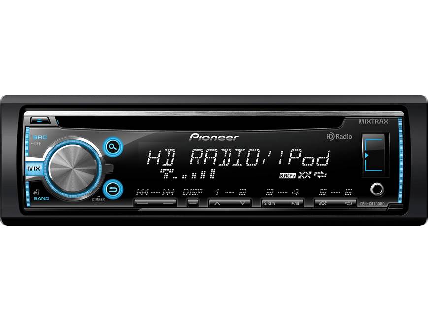 Pioneer DEH-X5700HD (2014 Model) CD receiver at Crutchfield