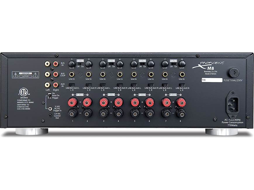 Proficient Audio M8 (Factory Refurbished) 8-channel multi-room