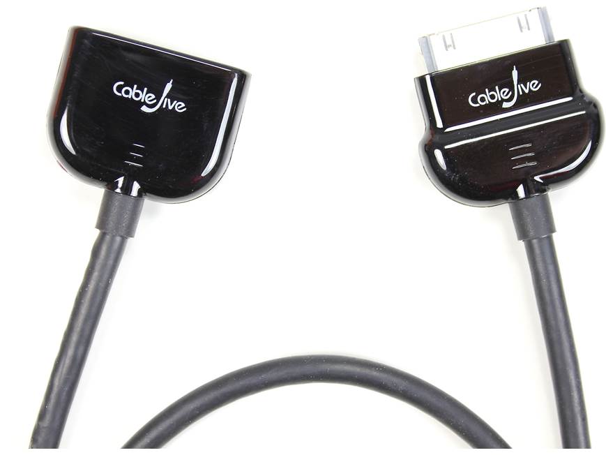 CableJive dockXtender (2-ft. length) Dock extension cable for iPod