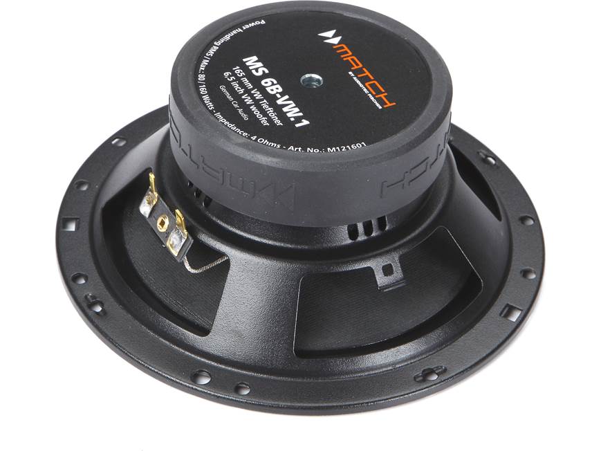 MATCH MS 62C-VW.1 2-way component speaker system designed for