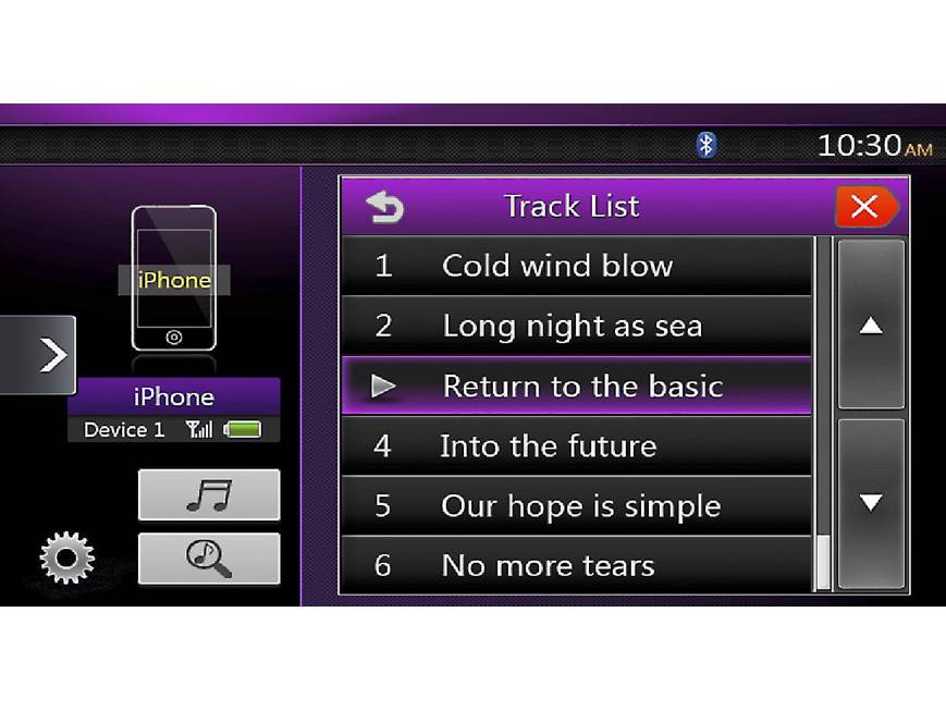 Clarion NX404 Navigation receiver at Crutchfield