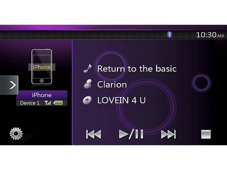 Clarion NX404 Navigation receiver at Crutchfield