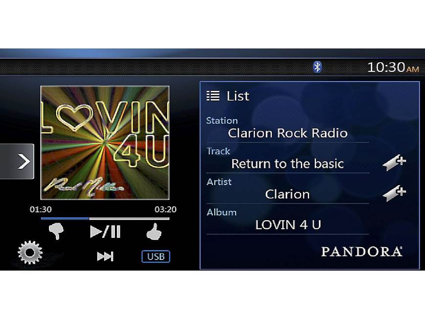 Clarion NX404 Navigation receiver at Crutchfield