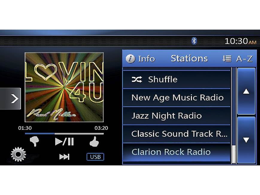 Clarion NX404 Navigation receiver at Crutchfield