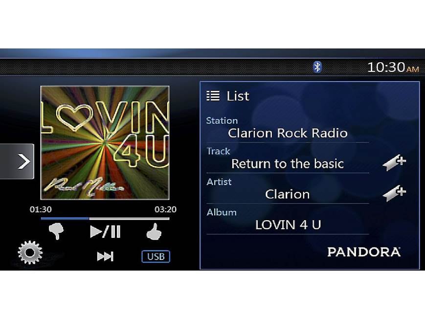 Clarion NX404 Navigation receiver at Crutchfield
