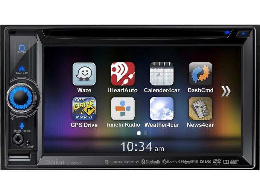 Clarion NX604 Navigation receiver at Crutchfield