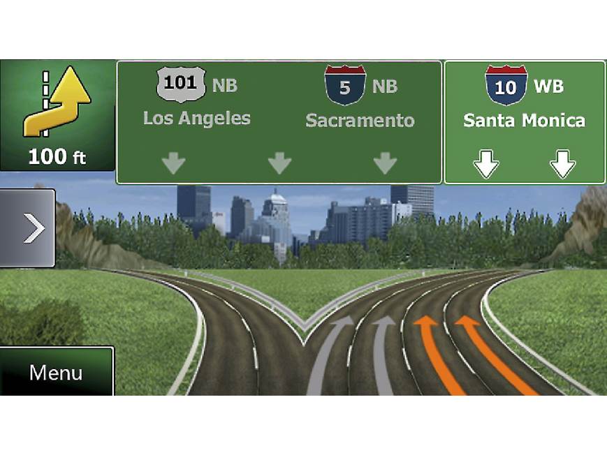 Clarion NX604 Navigation receiver at Crutchfield