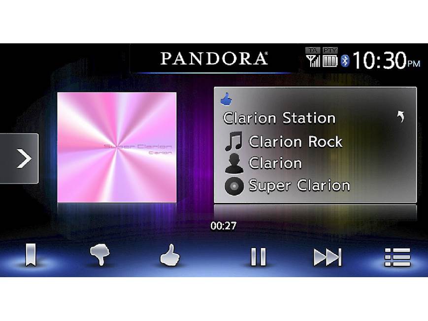Clarion NX604 Navigation receiver at Crutchfield