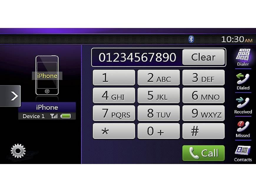 Clarion VX404 DVD receiver at Crutchfield