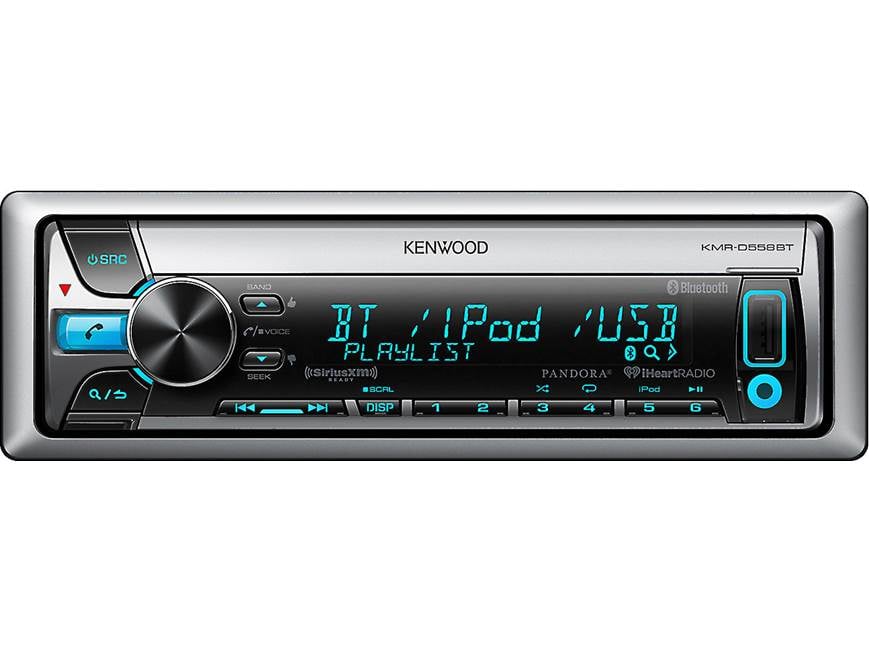 Kenwood KMR-D558BT Marine CD receiver at Crutchfield
