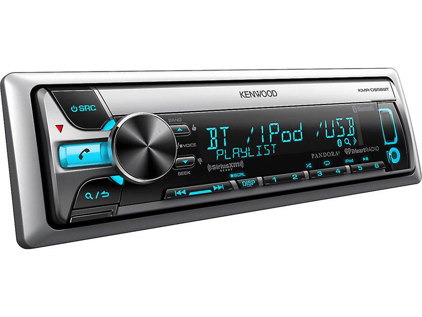 Kenwood KMR-D558BT Marine CD receiver at Crutchfield