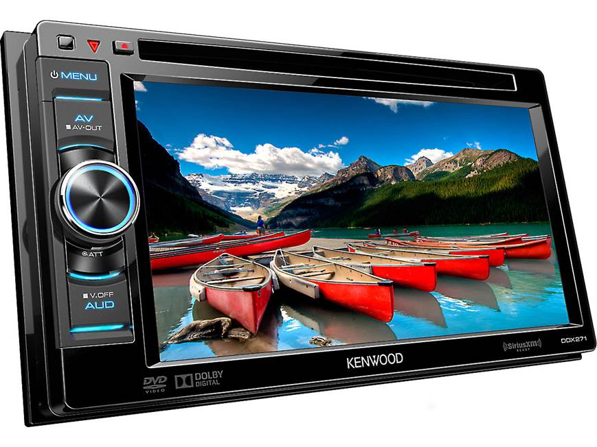 Kenwood DDX271 DVD receiver at Crutchfield