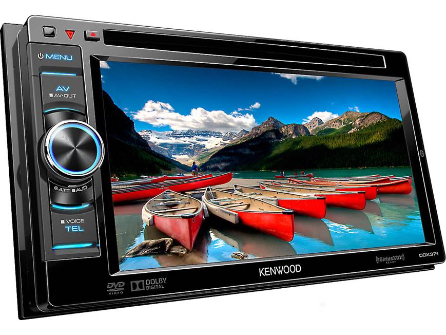 Kenwood DDX371 DVD receiver at Crutchfield