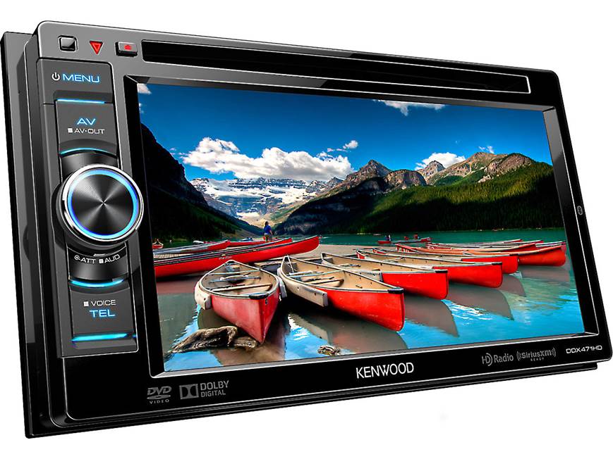 Kenwood DDX471HD DVD receiver at Crutchfield