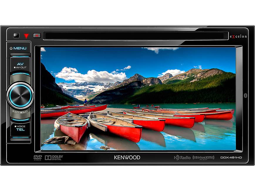 Kenwood Excelon DDX491HD DVD receiver at Crutchfield