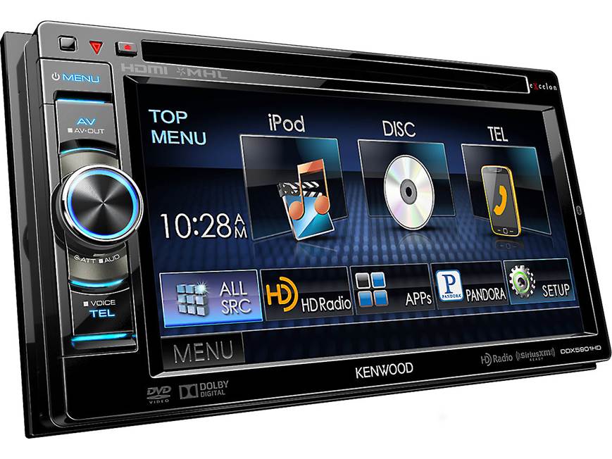 Kenwood Excelon DDX5901HD DVD receiver at Crutchfield