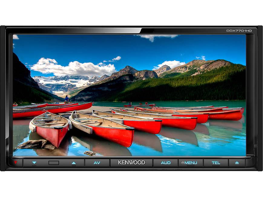 Kenwood DDX7701HD DVD receiver at Crutchfield