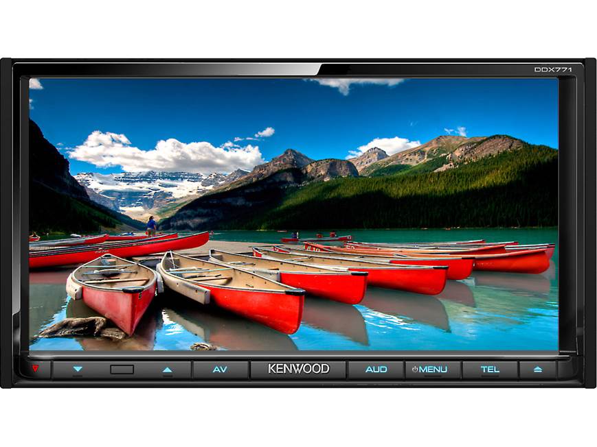 Kenwood DDX771 DVD receiver at Crutchfield