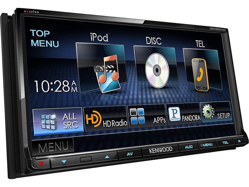 Kenwood Excelon DDX8901HD DVD receiver at Crutchfield