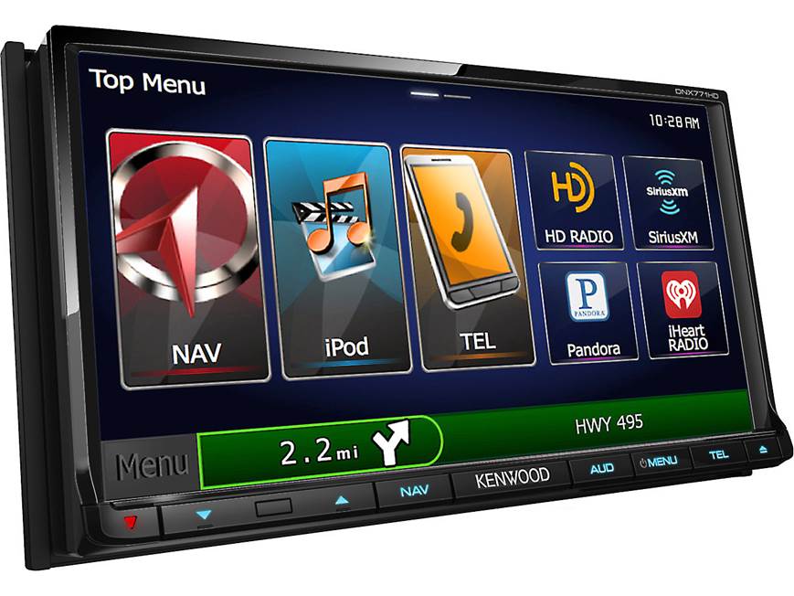 Kenwood DNX771HD Navigation receiver at Crutchfield