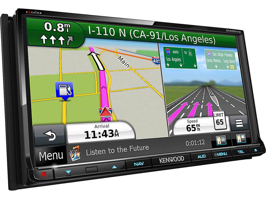 Kenwood Excelon DNX891HD Navigation receiver at Crutchfield