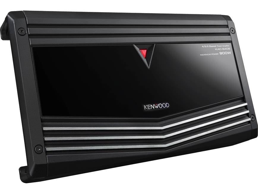 Kenwood KAC-8406 4-channel car amplifier — 70 watts RMS x 4 (New