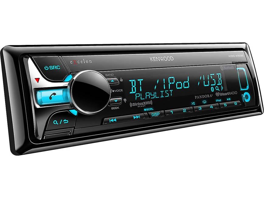 Kenwood Excelon KDC-X598 CD receiver at Crutchfield