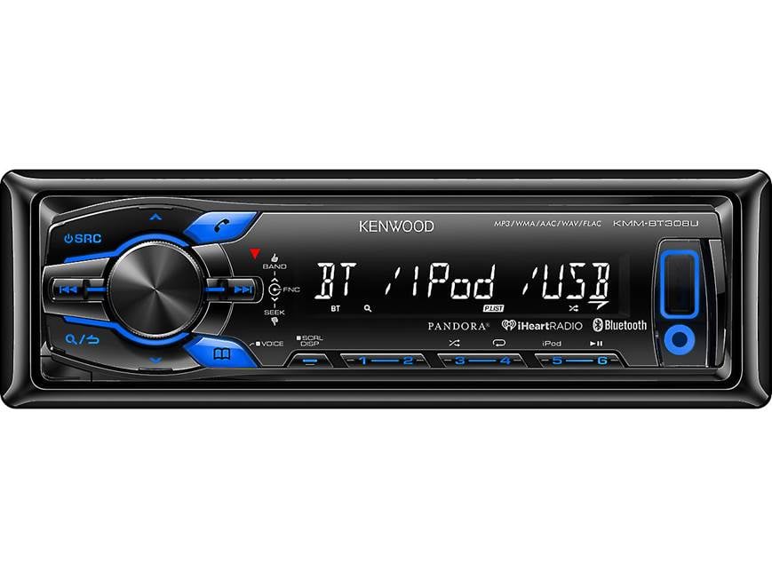 Kenwood KMM-BT308U Digital media receiver at Crutchfield