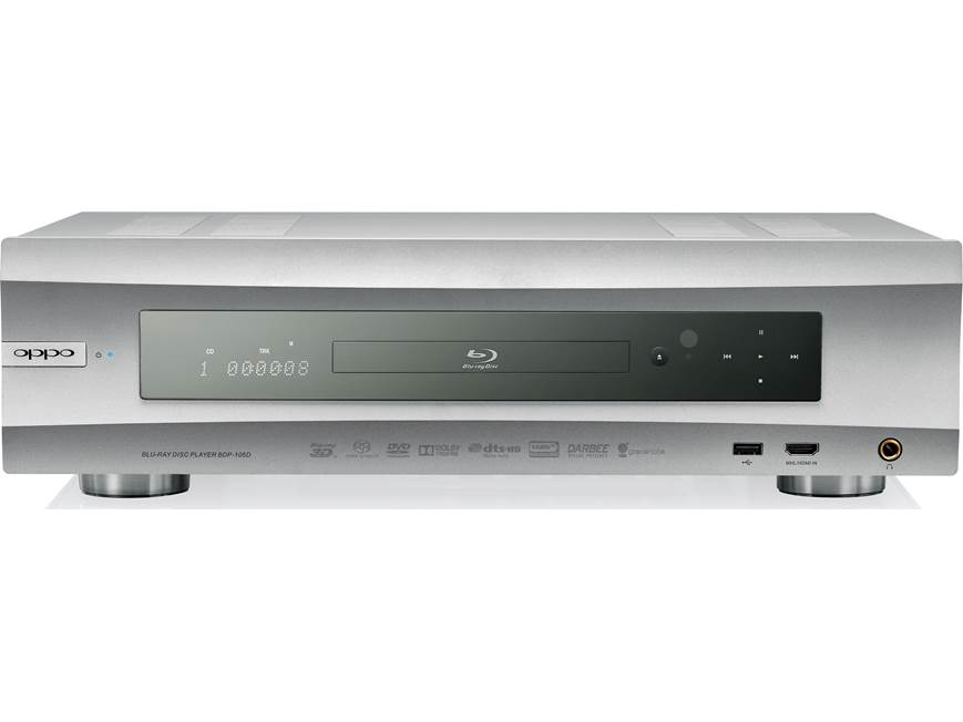 Oppo BDP-105D Darbee Edition (Silver) Universal 3D Blu-ray player