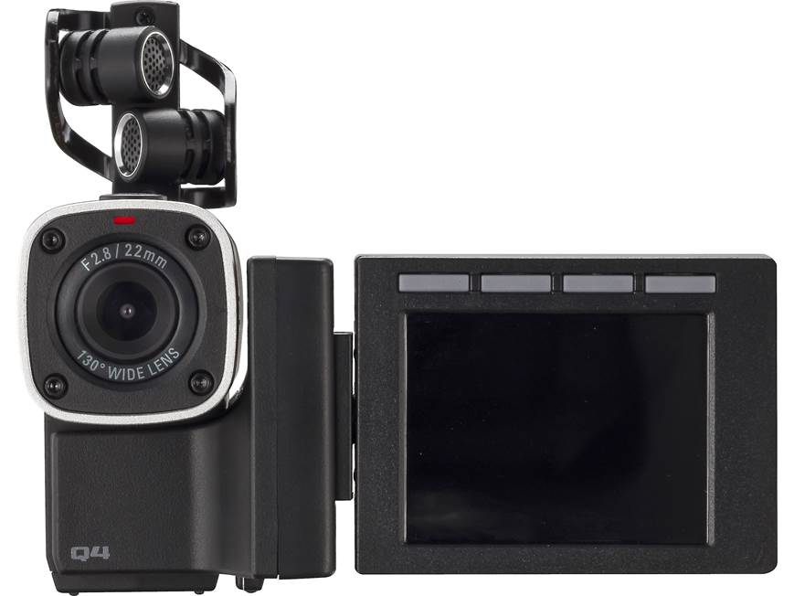 Zoom Q4 Video recorder with stereo microphone at Crutchfield