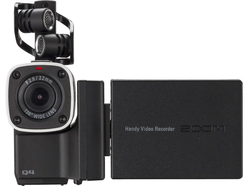 Zoom Q4 Video recorder with stereo microphone at Crutchfield