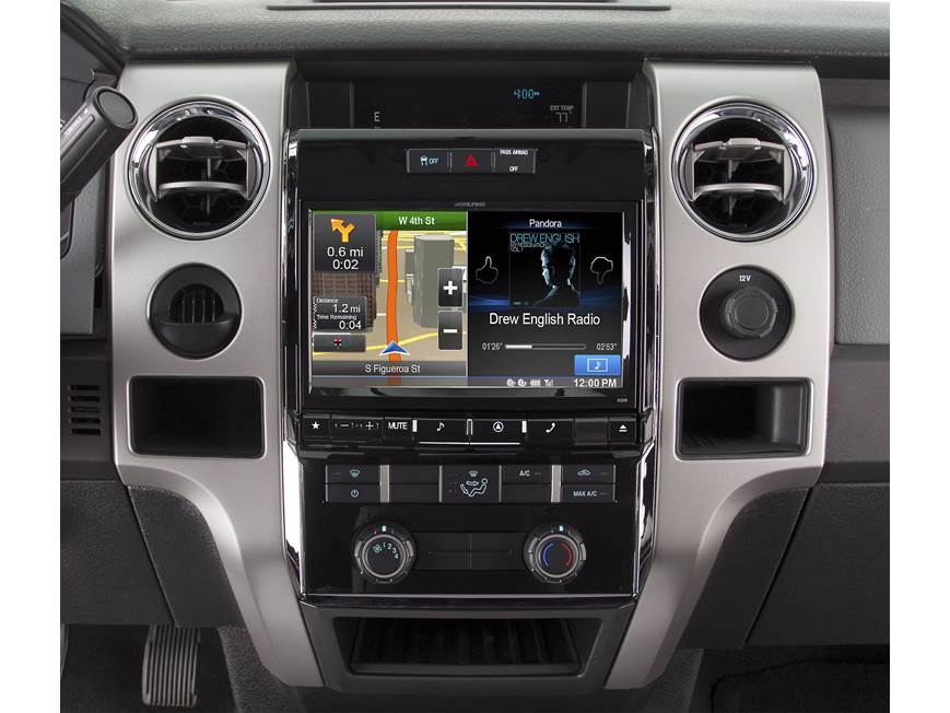 ALPINE VIE-X009 カーナビ. Broken Condition Alpine X009-FD1 In-Dash Restyle System Navigation receiver