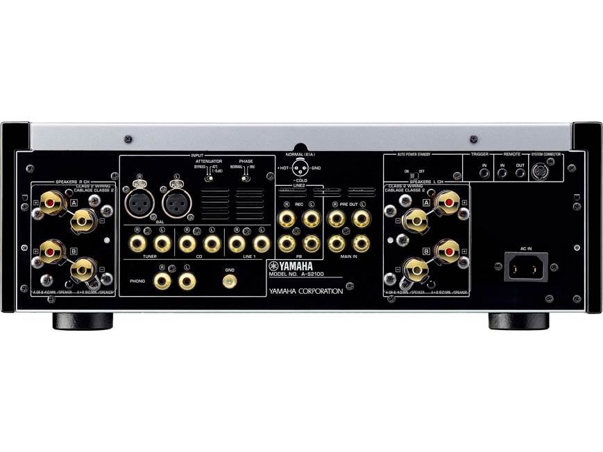 Yamaha A-S2100 (Black) Stereo integrated amplifier (Black) at