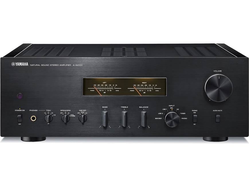 Yamaha A-S2100 (Black) Stereo integrated amplifier (Black) at