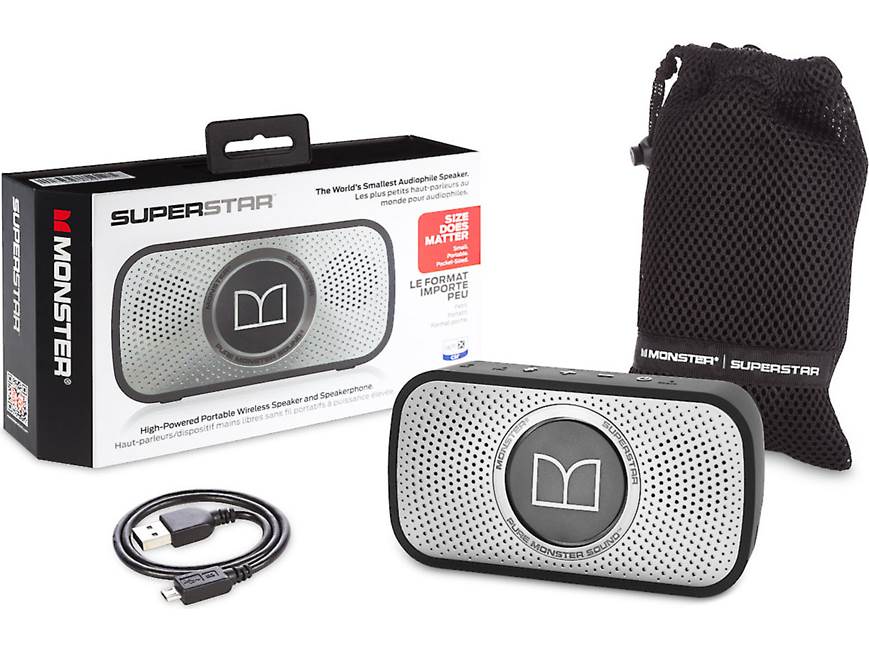 【新品未開封】MONSTER SUPERSTAR Bluetoothスピーカー MONSTER 送料無料 モンスター スピーカー Superstar Hotshot portable