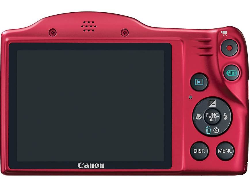 Canon PowerShot SX400 IS (Red) 16-megapixel camera with 30X zoom