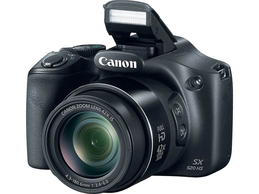 Canon PowerShot SX520 HS 16-megapixel digital camera with 42X