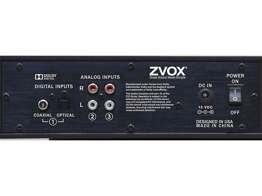 ZVOX SoundBase 350 Powered home theater sound system/TV platform