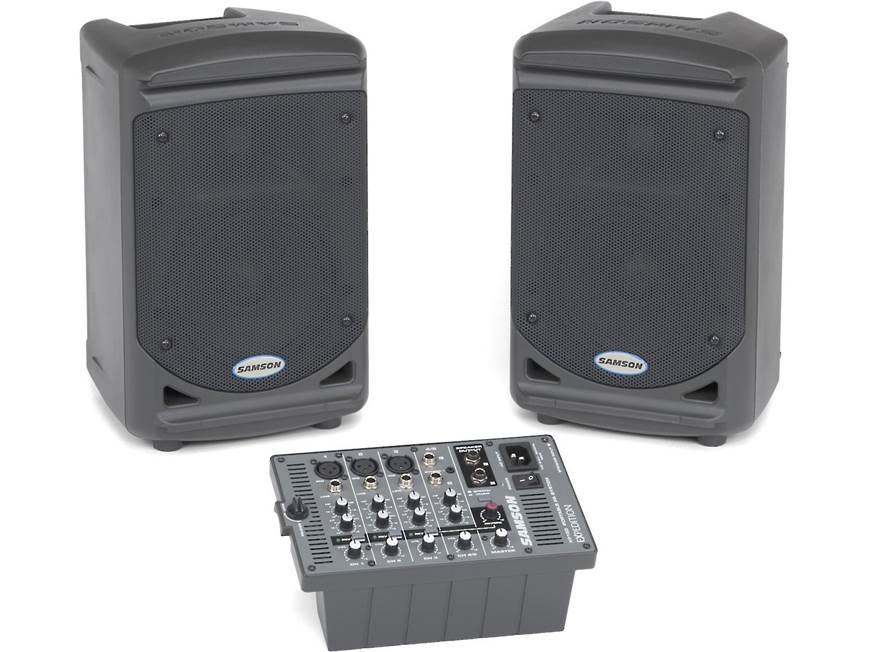 Samson Expedition XP150 150-watt portable PA with 5-channel mixer