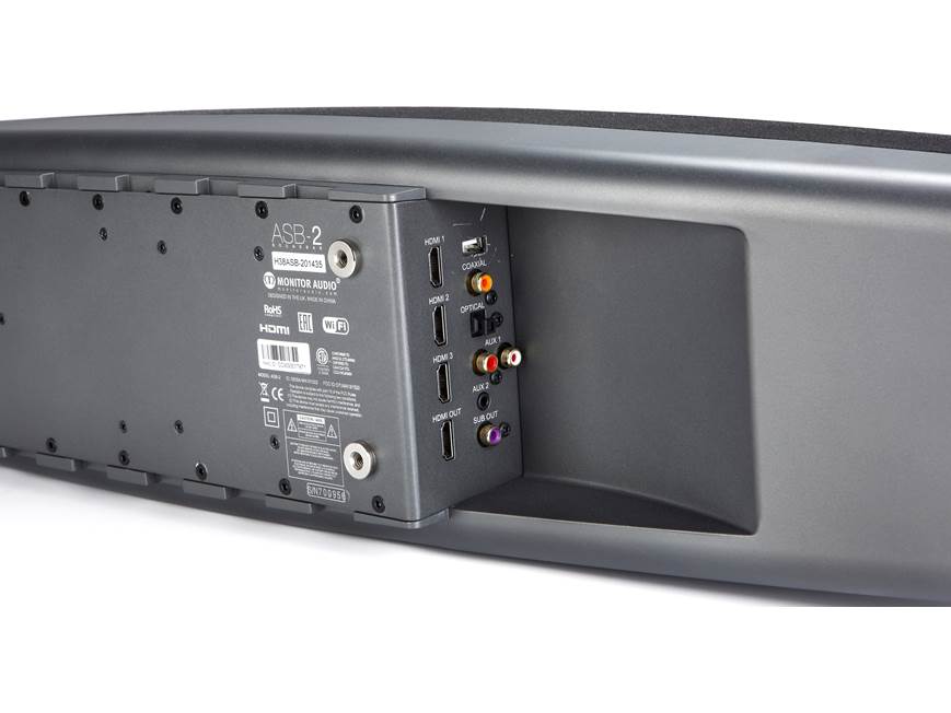 Monitor Audio ASB-2 Powered home theater sound bar with Wi-Fi® and