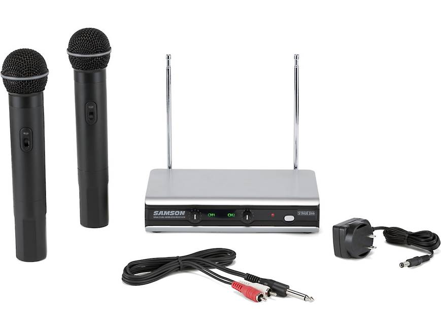 ryukiPanasonic ワイヤレステレビアナウンス Samson Stage v266 Dual Wireless System (Channels 6 and 11) Package