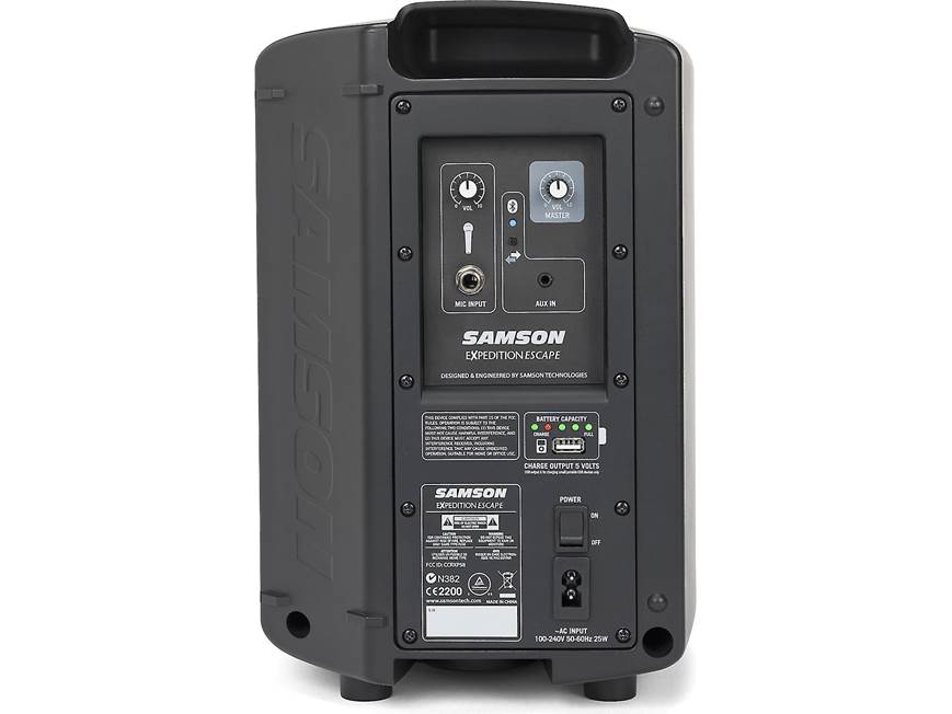 Samson Expedition Escape Rechargeable PA speaker with Bluetooth