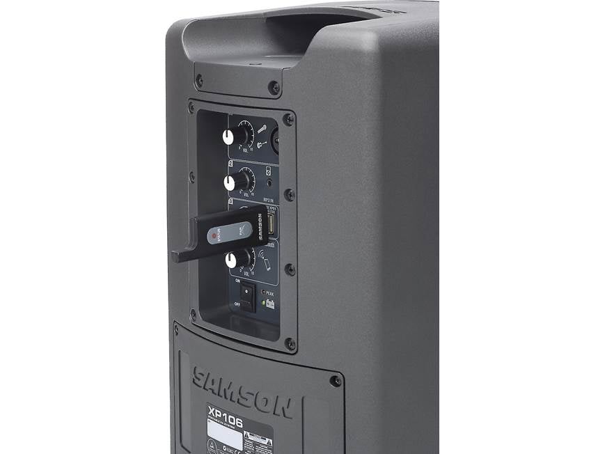 Samson Expedition XP106w Rechargeable portable powered speaker