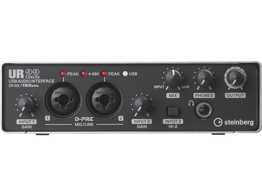 Steinberg UR22 USB 2.0 recording interface at Crutchfield