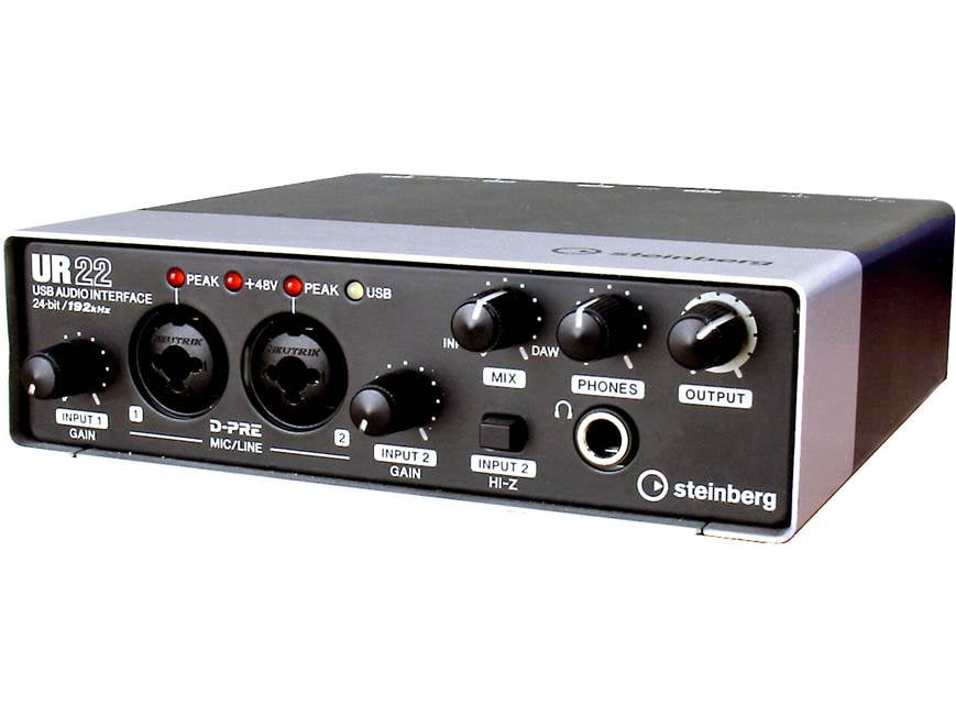 Steinberg UR22 USB 2.0 recording interface at Crutchfield