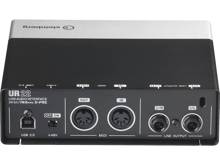 Steinberg UR22 USB 2.0 recording interface at Crutchfield
