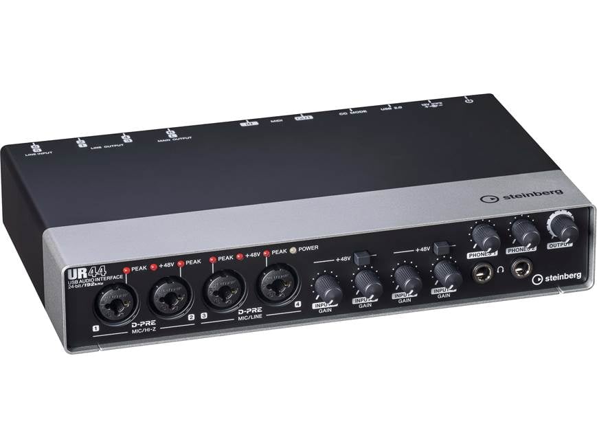 Steinberg UR44 USB 2.0 recording interface at Crutchfield